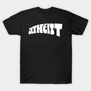 atheist vintage by Tai's Tees T-Shirt